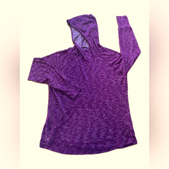 Marmot Hoodie Sweater Womens XL Purple Long Sleeve Cowl Neck Lightweight - Picture 1 of 7